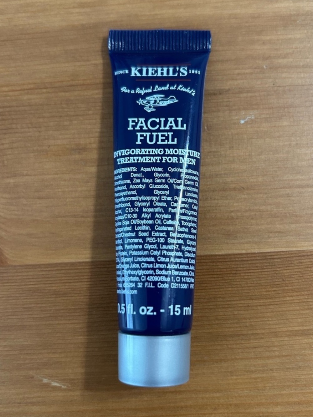 Kiehl’s Facial Fuel Energizing Face Wash for men 15ml travel size
